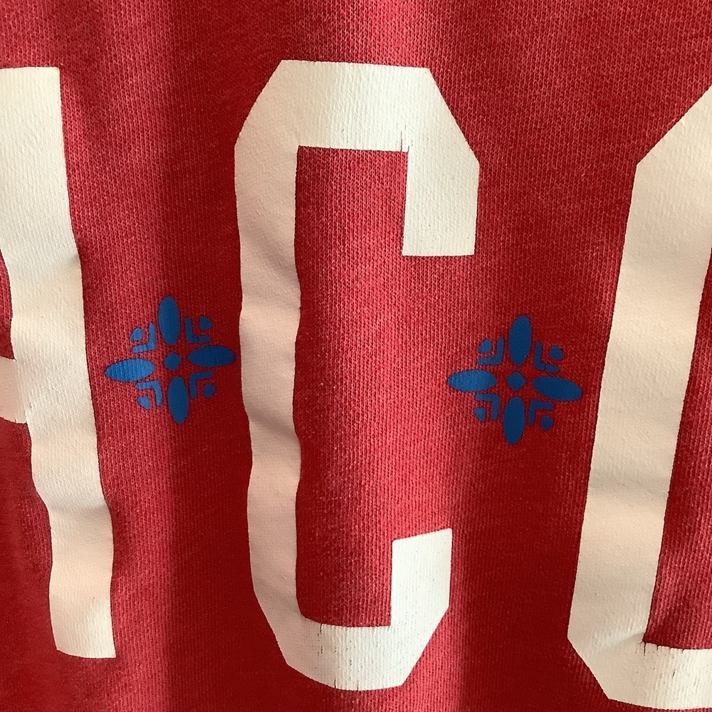 Hollister Coral Red Crewneck Sweatshirt Size S | HCO Logo | Classic Y2K Prep - Picture 12 of 15